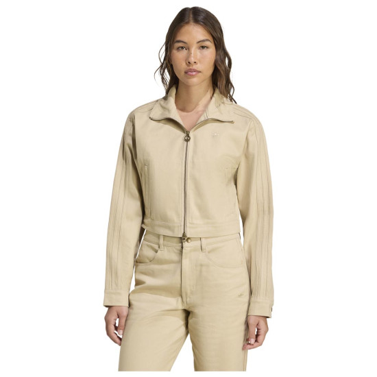 Adidas Γυναικείο μπουφάν Firebird Twill Crop Track Top